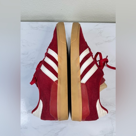 adidas Busenitz Skate Sneaker Suede Vulc‎ Red Gum Size 12 Dennis Busenitz Shoe - Picture 6 of 9